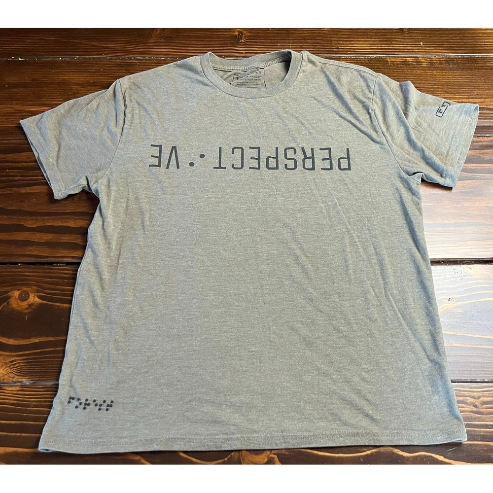 Two Blind Brothers Shirt, Men's Size XL, Olive Green, PERSPECT:VE